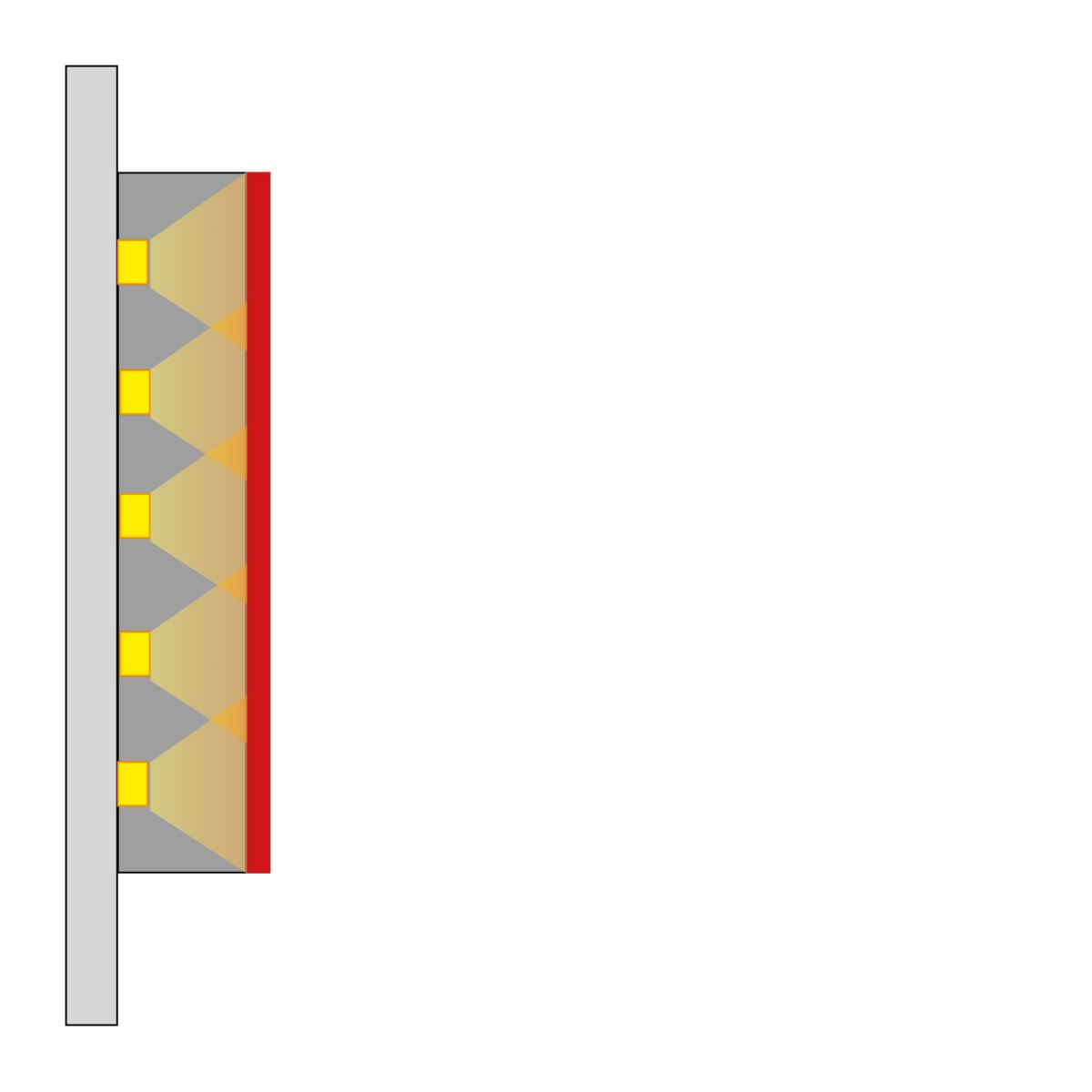 Gevelbelettering verlichten: doosletters